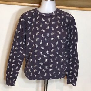 Loft paisley pattern sweatshirt